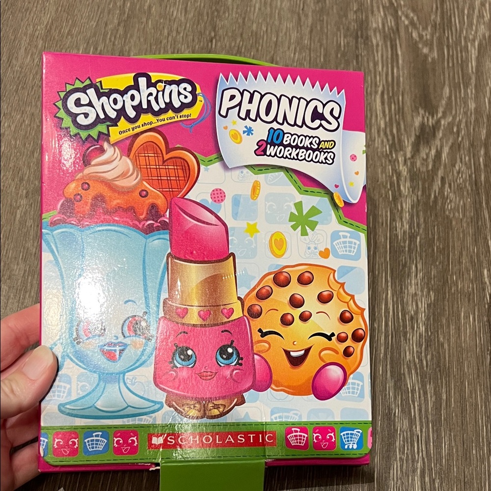 Shopkins phonics book set